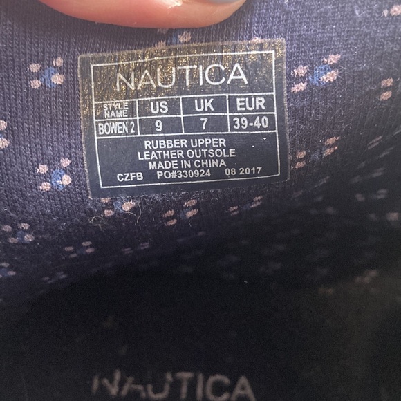 Womens Nautica Ankle High Rain Boot Size 9 WORN TWICE - Picture 7 of 12